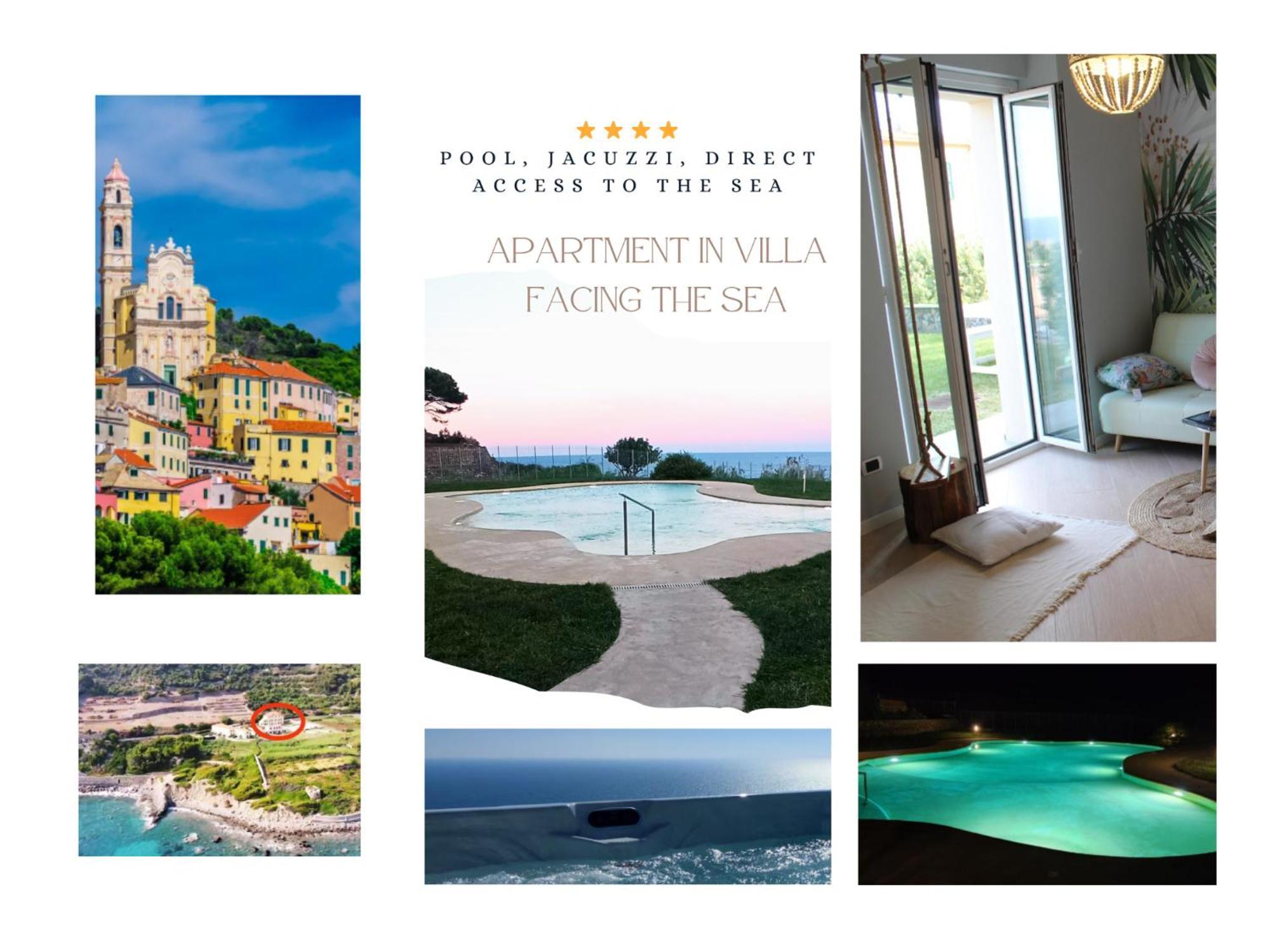 Holiday home Cluxury-torre Dei Saraceni Boutique By The Sea Beach, Pool,private Jacuzzi, Parking Cervo